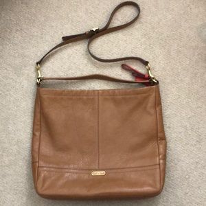 Tan Coach Tote